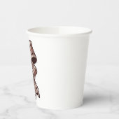 Papier-Cup mit Bugdesign Pappbecher (Links)