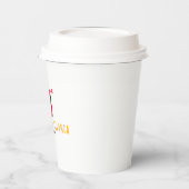 Papier-Cup mit Lid - 8oz Pappbecher (Links)