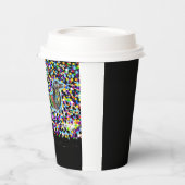 Papier Cup mit Lid oder ohne 8 oz. Pappbecher (Links)