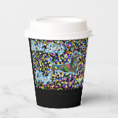 Papier Cup mit Lid oder ohne 8 oz. Pappbecher (Vorderseite)