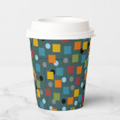 Papier-Cup - Moderne Mitte des 1.3. Nahtlos Pappbecher (Rückseite)