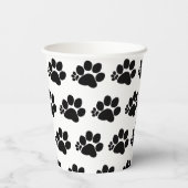 Papier-Cup - Muster für Polydaktylpfähle Pappbecher (Rückseite)