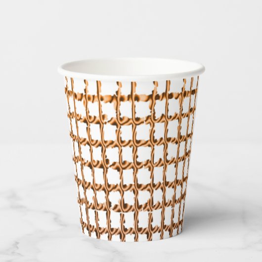 Papier-Cup-Netz Pappbecher (Rückseite)