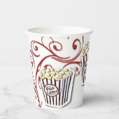 Papier-Cup-Popcorn Pappbecher (Vorderseite)