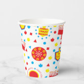 Papier Cups FARBIG 8 CRAZY NIGHTS 8 oz. Pappbecher (Vorderseite)