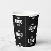Papier-Cups mit dem Logo für benutzerdefinierte Un Pappbecher (Rechts)