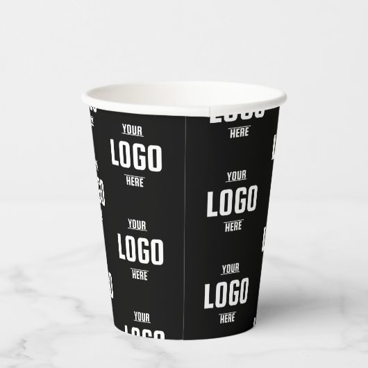 Papier-Cups mit dem Logo für benutzerdefinierte Un Pappbecher (Rechts)