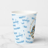 Papier Cups "Zeevie and the Macabbees" 8 oz. Pappbecher (Rechts)