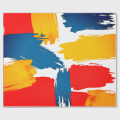 Papier der Artistienpalette Geschenkpapier (Flach)