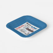 Papier der Ärzteschule für Berufliche Ausbildung Pappteller (Gewinkelt)