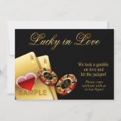 Papier der BEISPIELkasino-Art-|: Einladung (Vorderseite)