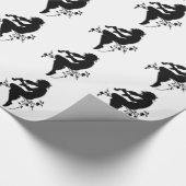 PAPIER DER VIOLINEN-PLAYER-WRAPPING GESCHENKPAPIER (Ecke)