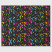 Papier des Fragenden Geschenks Geschenkpapier (Flach)
