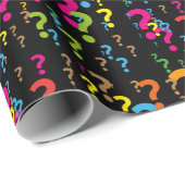 Papier des Fragenden Geschenks Geschenkpapier (Rolleneckpunkt)
