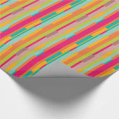 Papier des Geschenks Blöcke von Farben Geschenkpapier (Ecke)