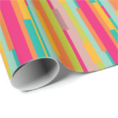 Papier des Geschenks Blöcke von Farben Geschenkpapier (Rolleneckpunkt)