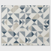 papier des Geschenks geometrische dreieckige Geschenkpapier (Flach)