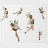 papier des Geschenks mit Feen Geschenkpapier (Flach)