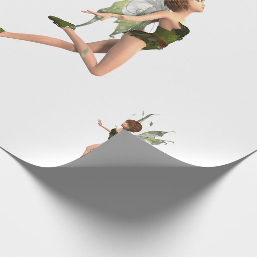 papier des Geschenks mit Feen Geschenkpapier (Ecke)