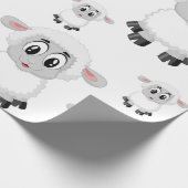 papier des Geschenks mit Schafen Geschenkpapier (Ecke)
