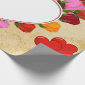 papier des Geschenks Tag von San Valentín Geschenkpapier (Ecke)
