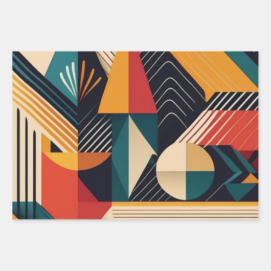 Papier-Design Geschenkpapier Set (Vorderseite 3)