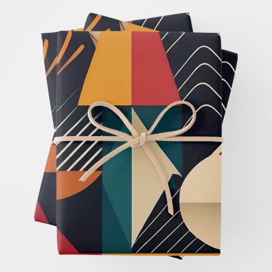 Papier-Design Geschenkpapier Set (Beispiel)