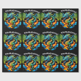 Papier-Drache Flieg Geschenkverpackung Geschenkpapier