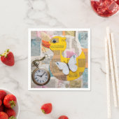 Papier-Enten-Serviette Serviette (Beispiel)