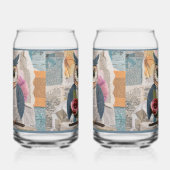 Papier Eule Soda Glas (Rechts)