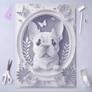Papier Französische Bulldogge 