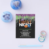 PAPIER | Fright Night Glitzer Tropfen Halloween-Pa (Einzeln)