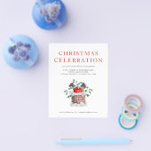 PAPIER Funny Weihnachten Party Einladung (Einzeln)