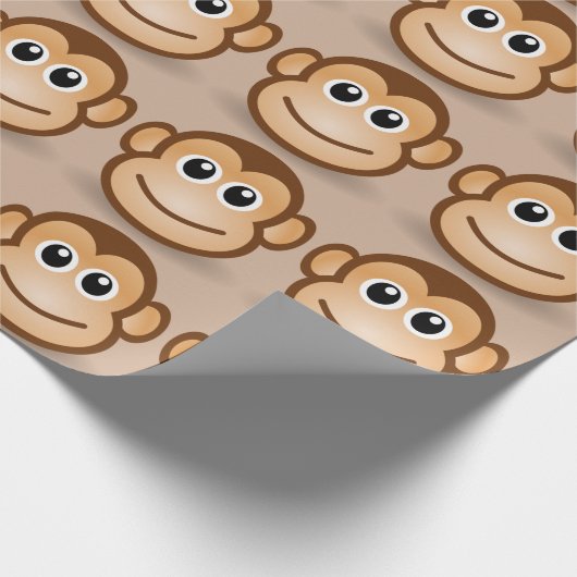 Papier für Affen Geschenkpapier (Ecke)