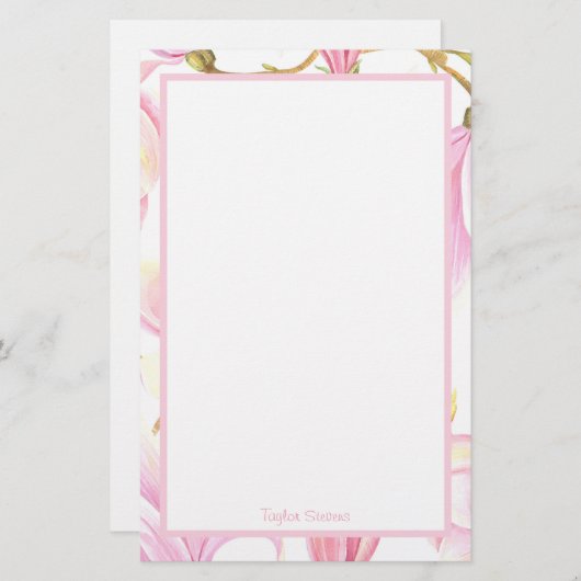 Papier für benutzerdefinierte Schreibgeräte (Vorne/Hinten)