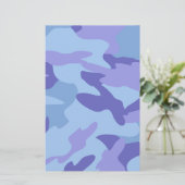 Papier für blaue Camouflage (Stehend Vorderseite)