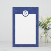 Papier für blaue Mosaike (Stehend Vorderseite)