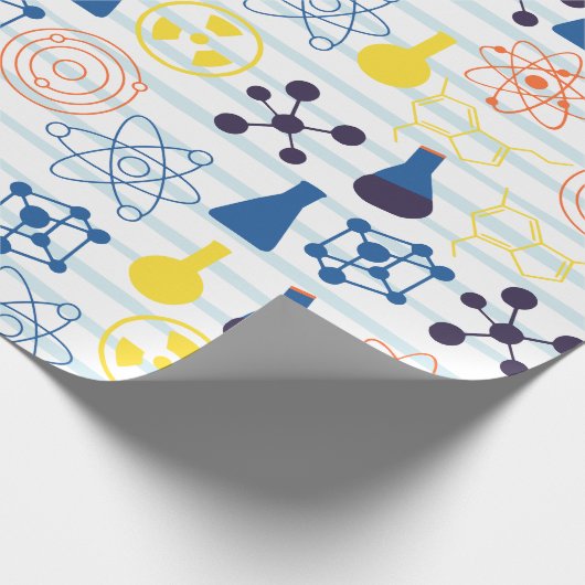 Papier für Chemielehrer Geschenkpapier (Ecke)