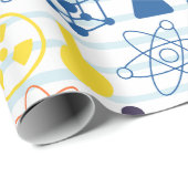 Papier für Chemielehrer Geschenkpapier (Rolleneckpunkt)