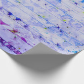 Papier für das Abpacken von Lavendelblättern Geschenkpapier (Ecke)