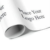 Papier für das benutzerdefinierte Firmenlogo Geschenkpapier (Rolleneckpunkt)