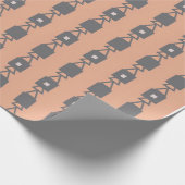 Papier für das Design von Earth Tone Geschenkpapier (Ecke)