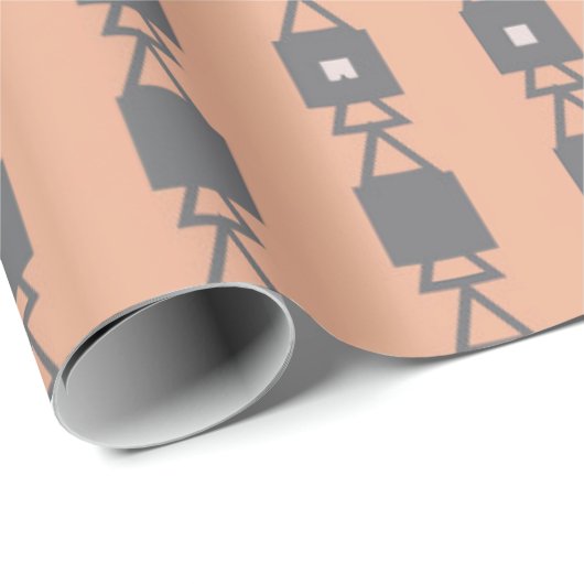 Papier für das Design von Earth Tone Geschenkpapier (Rolleneckpunkt)