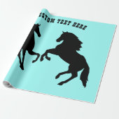 Papier für das Einpacken von Pferden, für Text und Geschenkpapier (Ungerollt)