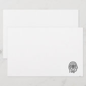 Papier für das Libelle von Happier Logos (Vorne/Hinten)