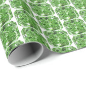 Papier für das Muster "Grüne Diamant" Geschenkpapier (Rolleneckpunkt)