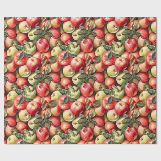 Papier für das Muster von Apple Geschenkpapier (Flach)