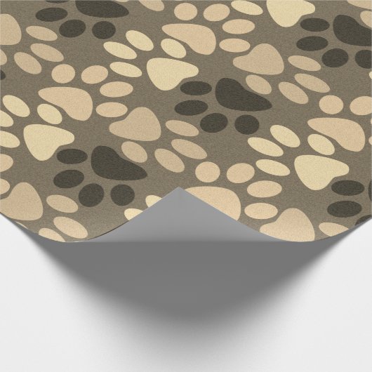 Papier für das Muster zeichnen Geschenkpapier (Ecke)