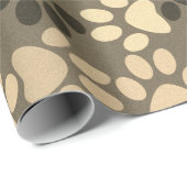 Papier für das Muster zeichnen Geschenkpapier (Rolleneckpunkt)