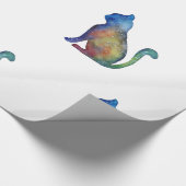 Papier für das Sternkatzenglühen, 30 in x 2 ft Geschenkpapier (Ecke)